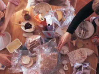 RESTOS ALIMENTOS  BASURA
